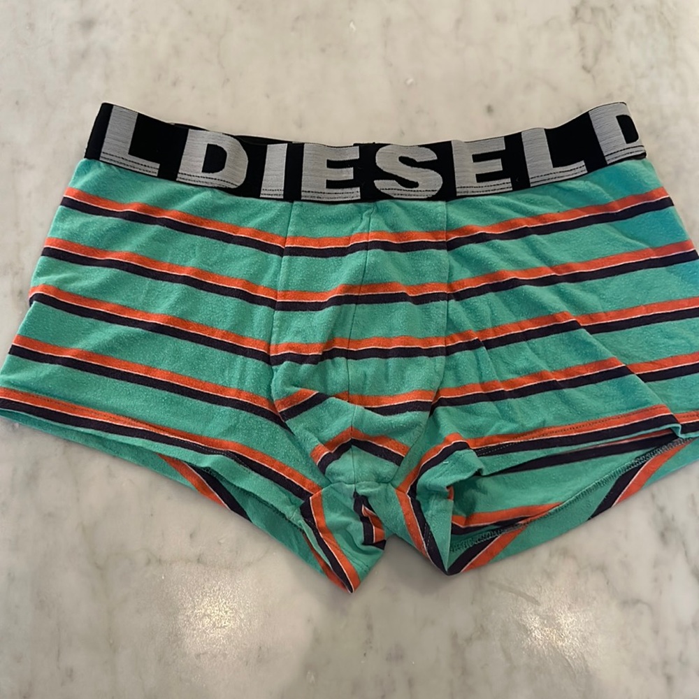 Diesel Striped Trunks, Size L